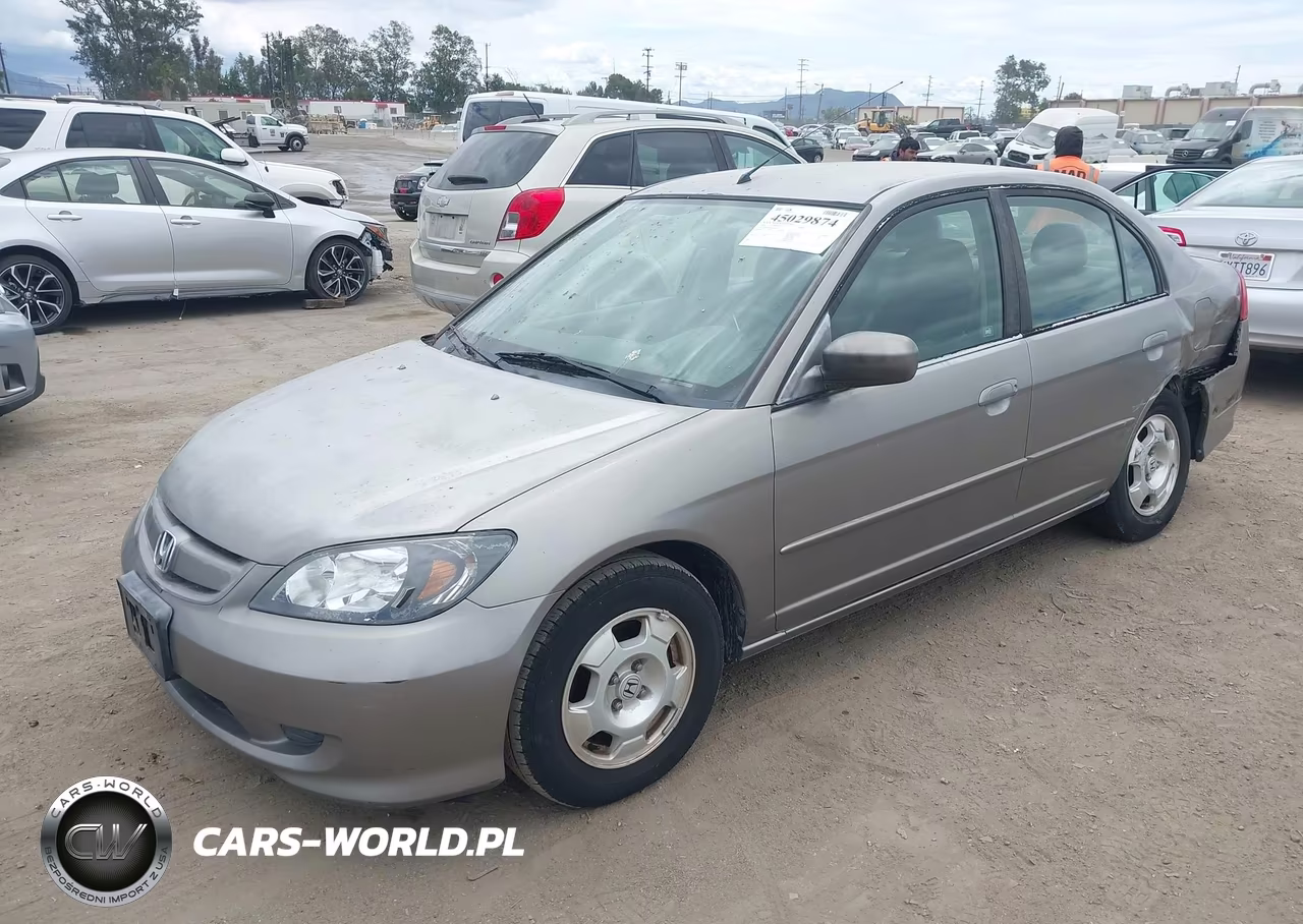 2004 Honda Civic Hybrid VIN:JHMES95604S004351 - 2