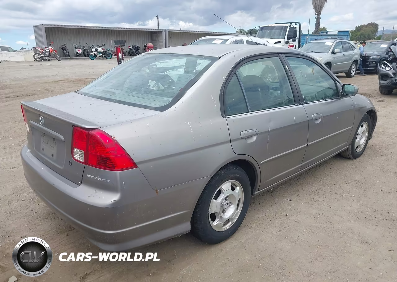 2004 Honda Civic Hybrid VIN:JHMES95604S004351 - 4