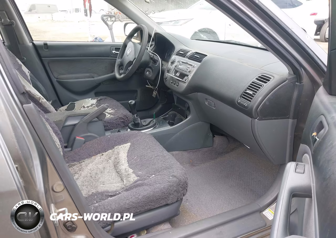2004 Honda Civic Hybrid VIN:JHMES95604S004351 - 5