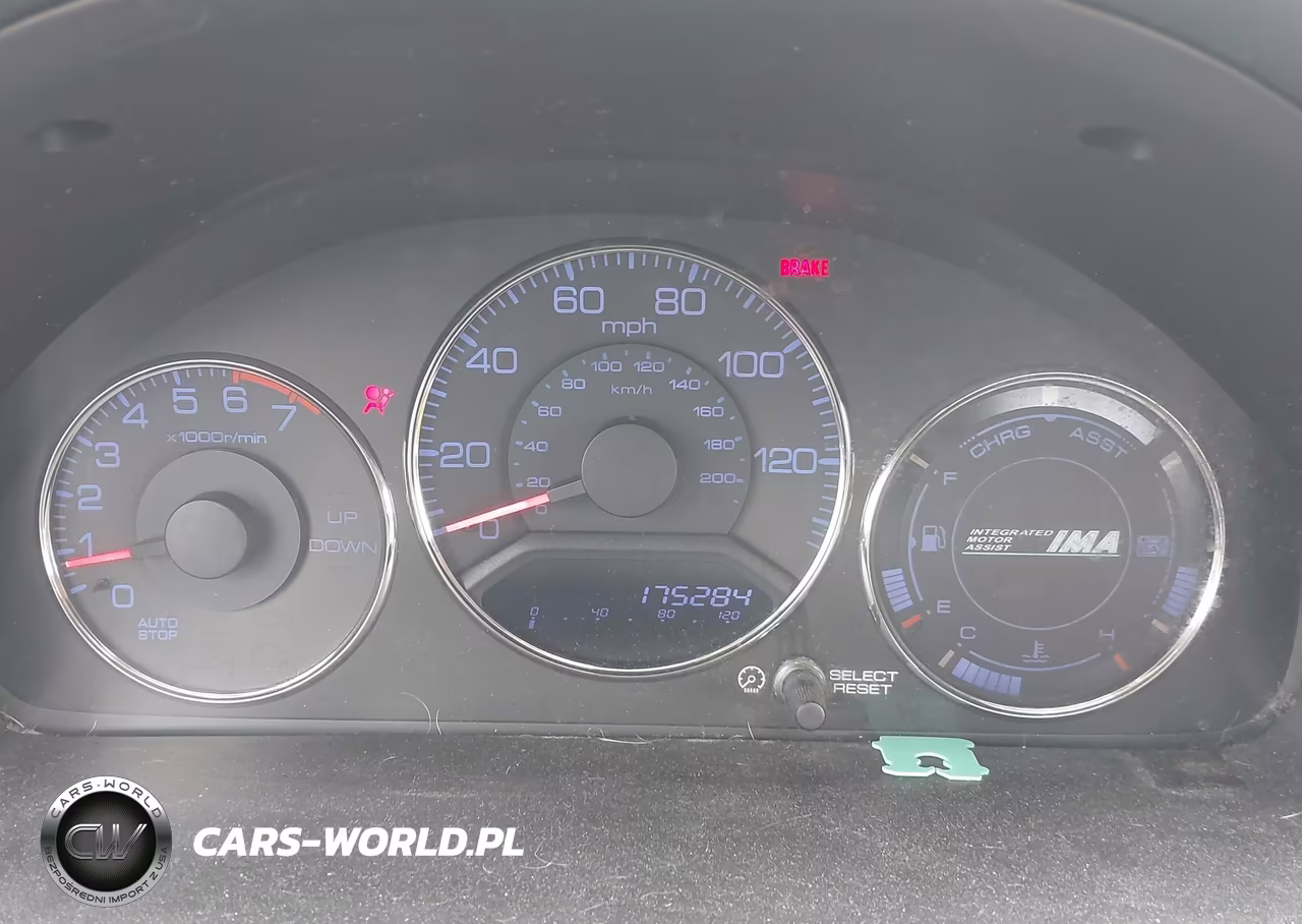2004 Honda Civic Hybrid VIN:JHMES95604S004351 - 7