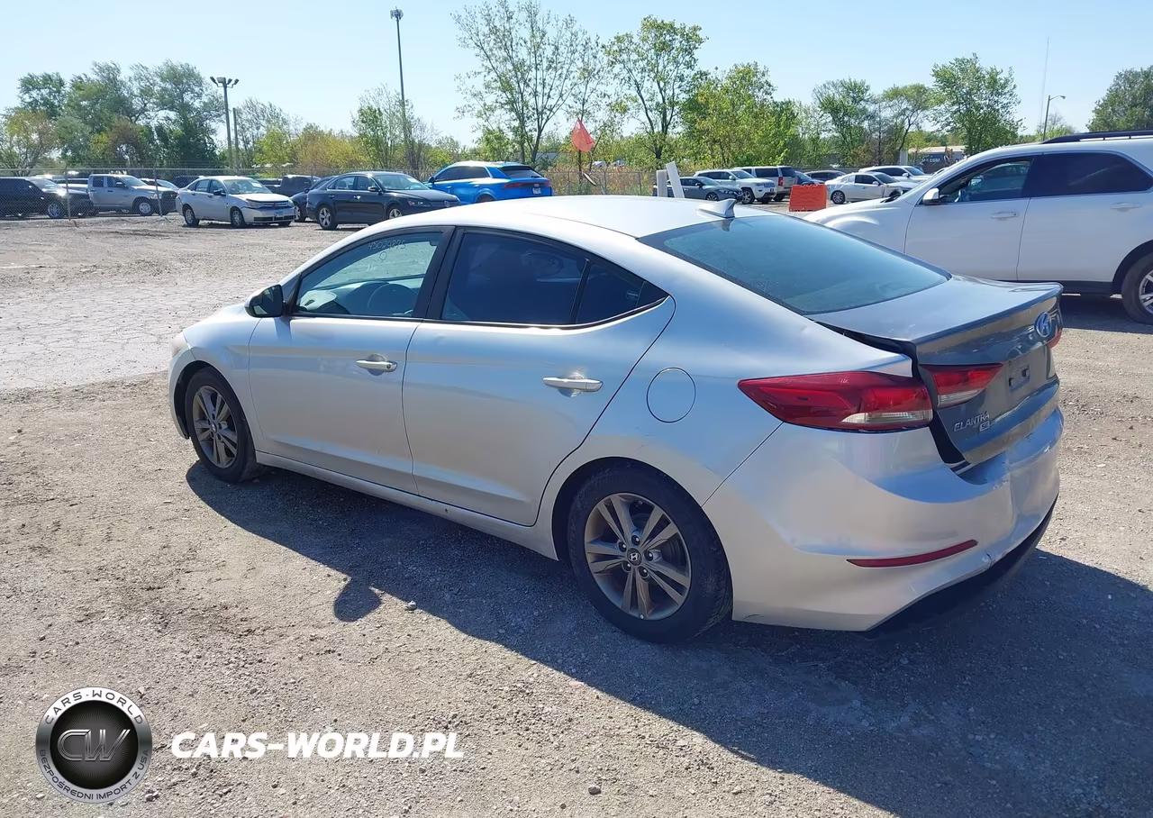 2017 Hyundai Elantra Se VIN:5NPD84LF7HH116280 - 3