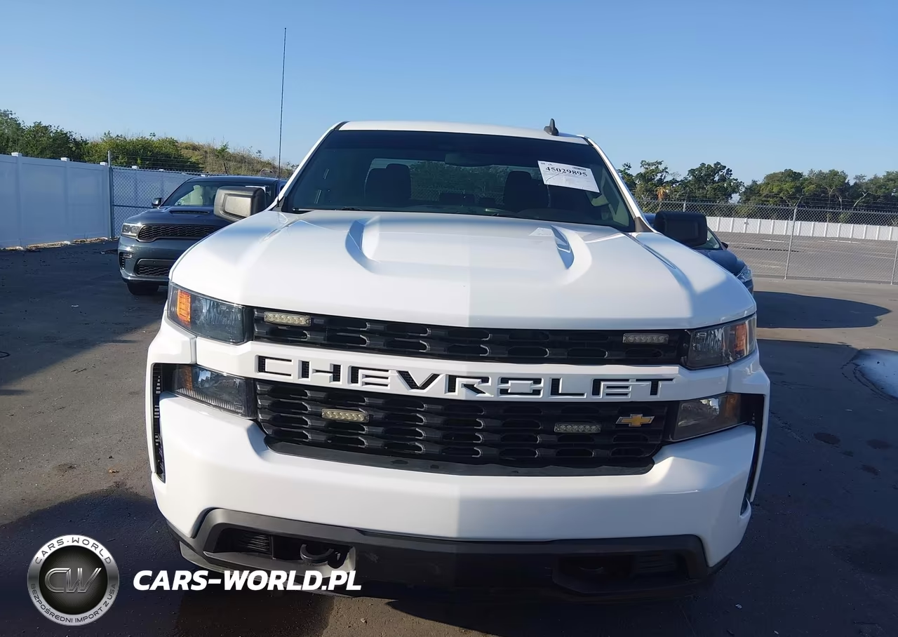 2021 Chevrolet Silverado 1500 2Wd Standard Bed Custom VIN:1GCRWBEK1MZ202181 - 12