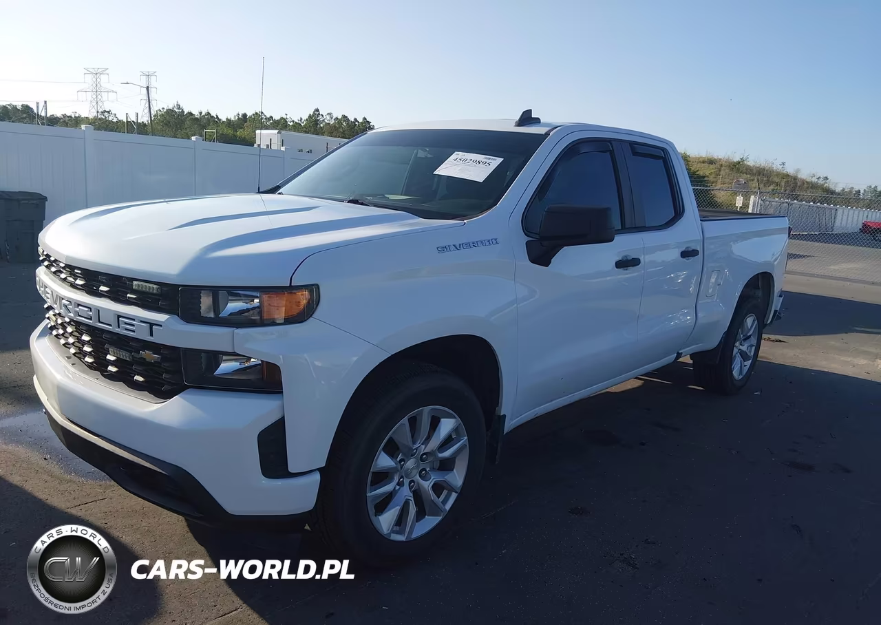 2021 Chevrolet Silverado 1500 2Wd Standard Bed Custom VIN:1GCRWBEK1MZ202181 - 2