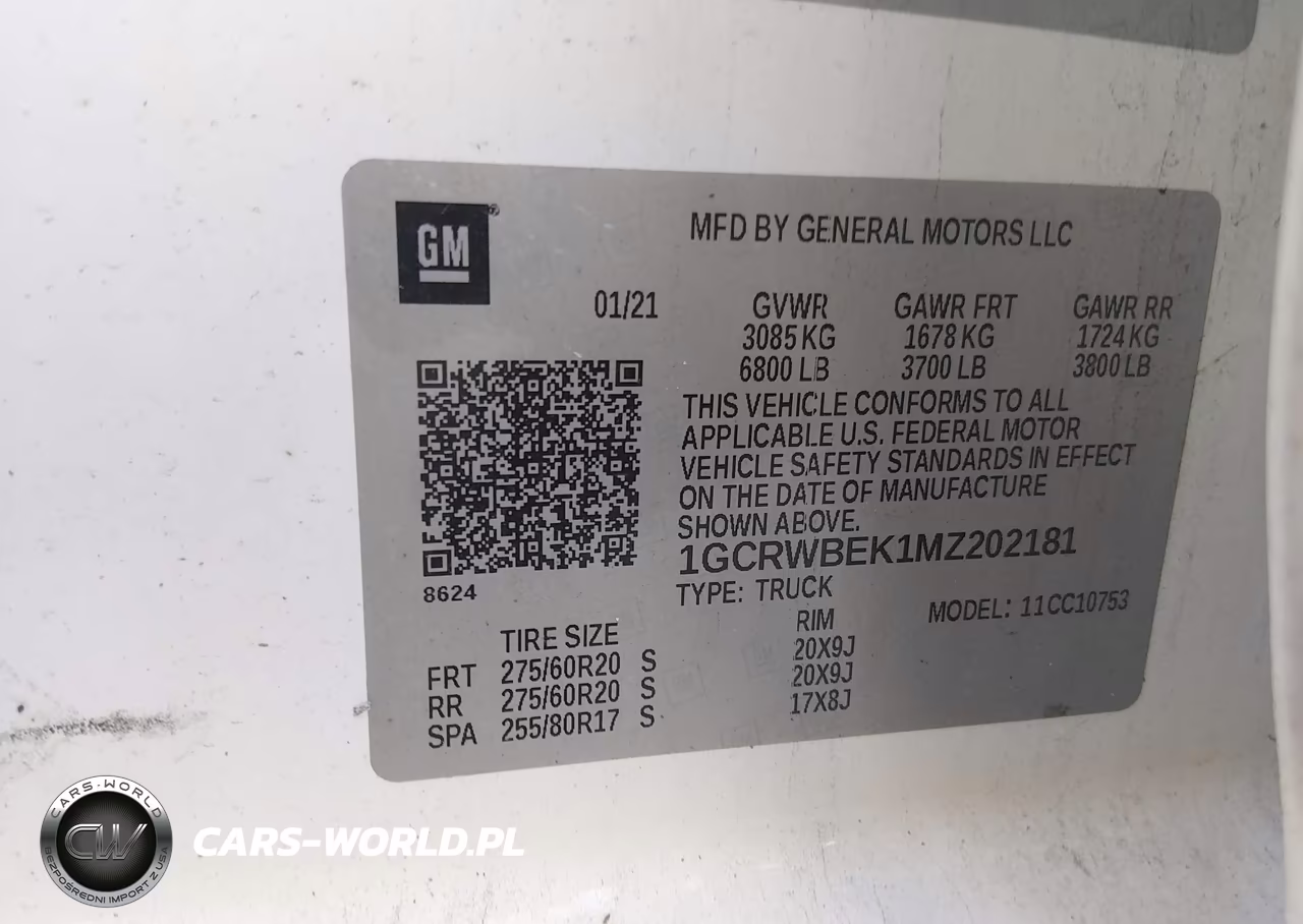 2021 Chevrolet Silverado 1500 2Wd Standard Bed Custom VIN:1GCRWBEK1MZ202181 - 9