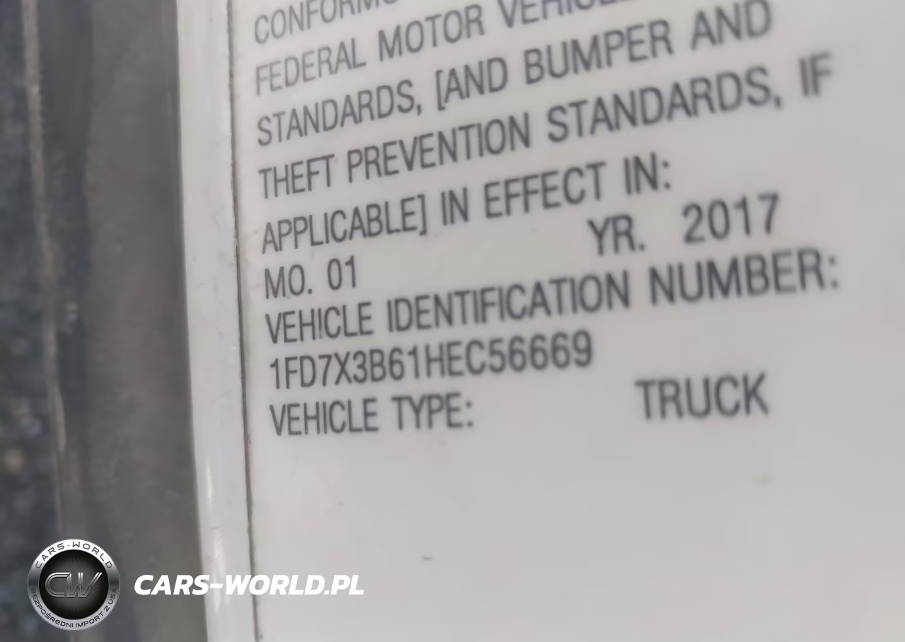 2017 Ford F-350 Xl VIN:1FD7X3B61HEC56669 - 9