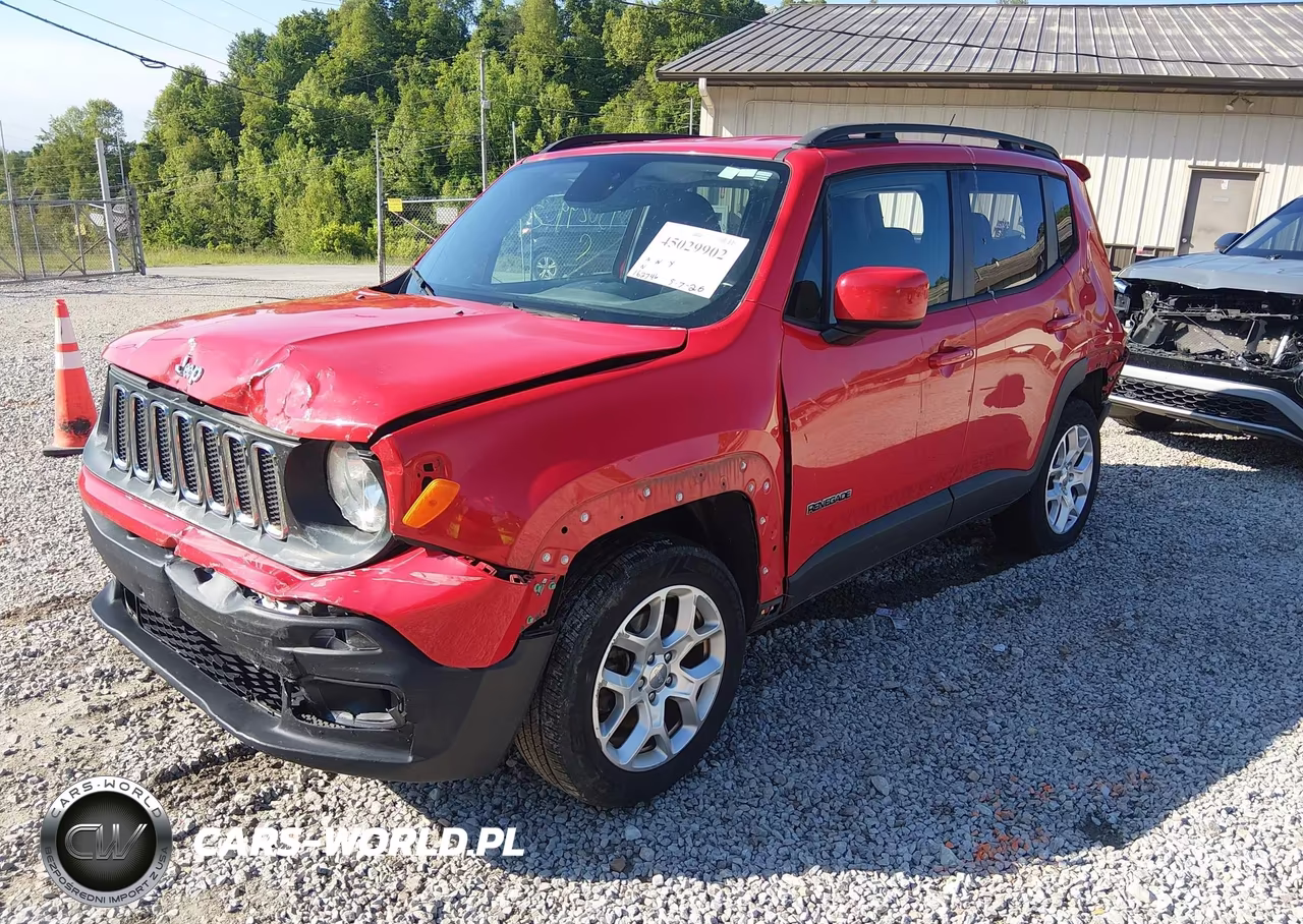 2016 Jeep Renegade Latitude VIN:ZACCJBBT8GPD93103 - 2