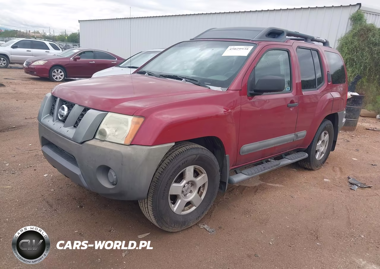 2006 Nissan Xterra S VIN:5N1AN08U76C550893 - 2