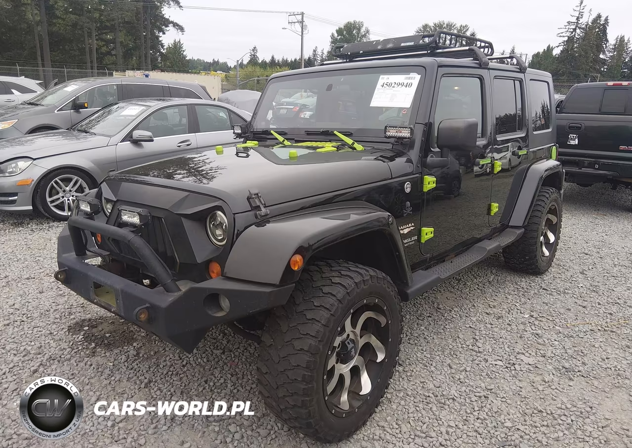 2008 Jeep Wrangler Unlimited Sahara VIN:1J4GA59138L508276 - 2