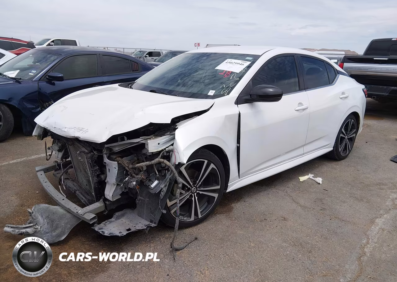 2020 Nissan Sentra Sr Xtronic Cvt VIN:3N1AB8DV9LY301947 - 2