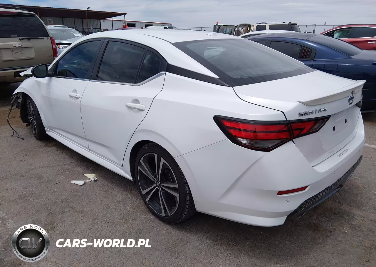 2020 Nissan Sentra Sr Xtronic Cvt VIN:3N1AB8DV9LY301947 - 3