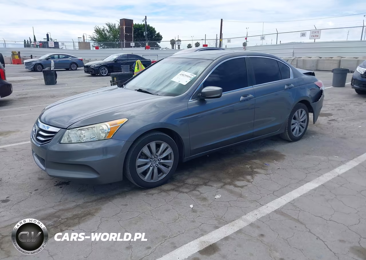 2012 Honda Accord 2.4 Ex VIN:1HGCP2F7XCA133194 - 2