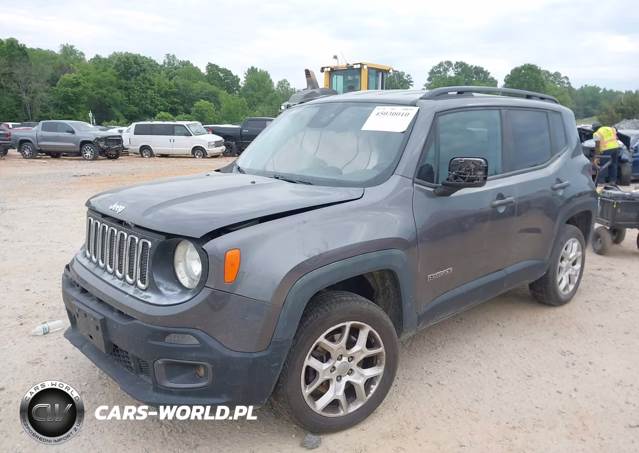 2017 Jeep Renegade Latitude 4X4 VIN:ZACCJBBB1HPF33419 - 2