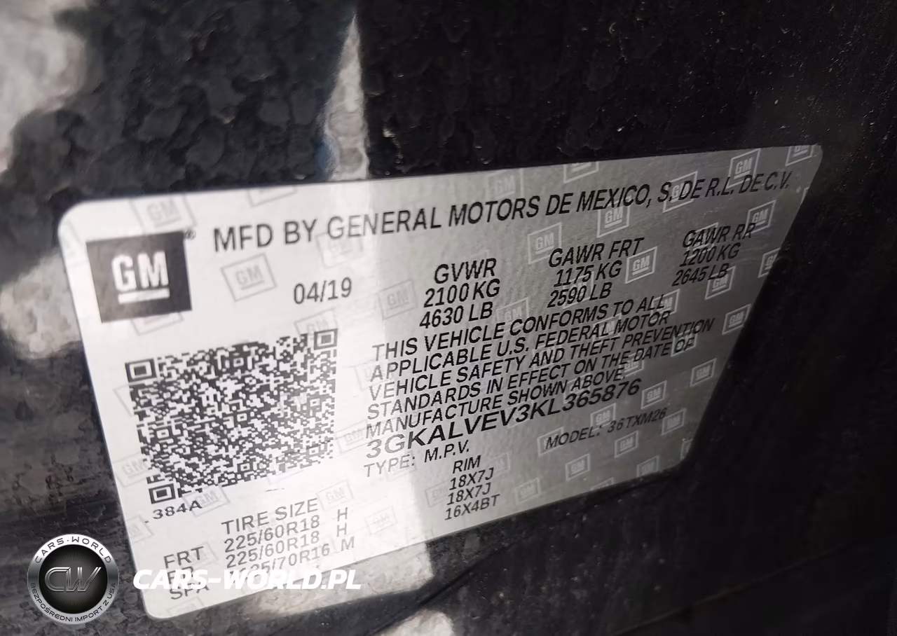 2019 GMC Terrain Slt VIN:3GKALVEV3KL365876 - 9