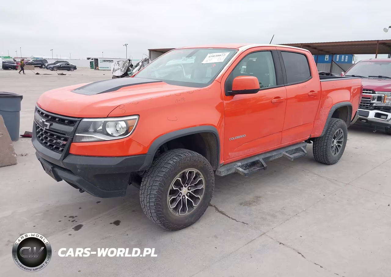 2020 Chevrolet Colorado 4Wd Short Box Zr2 VIN:1GCGTEEN5L1173471 - 2