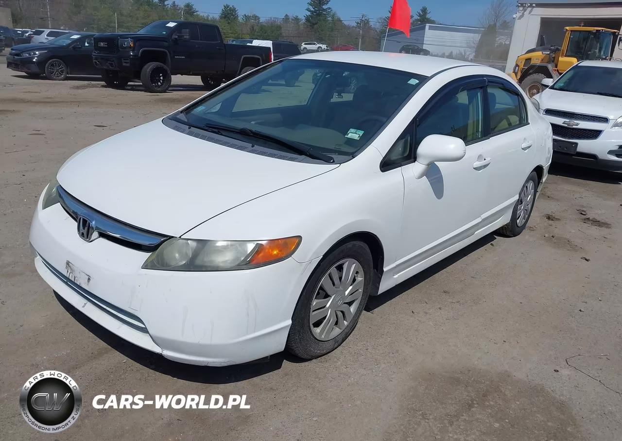 2007 Honda Civic Lx VIN:1HGFA16527L048660 - 2