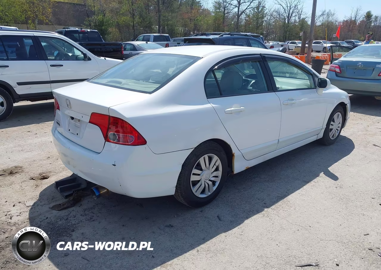 2007 Honda Civic Lx VIN:1HGFA16527L048660 - 4