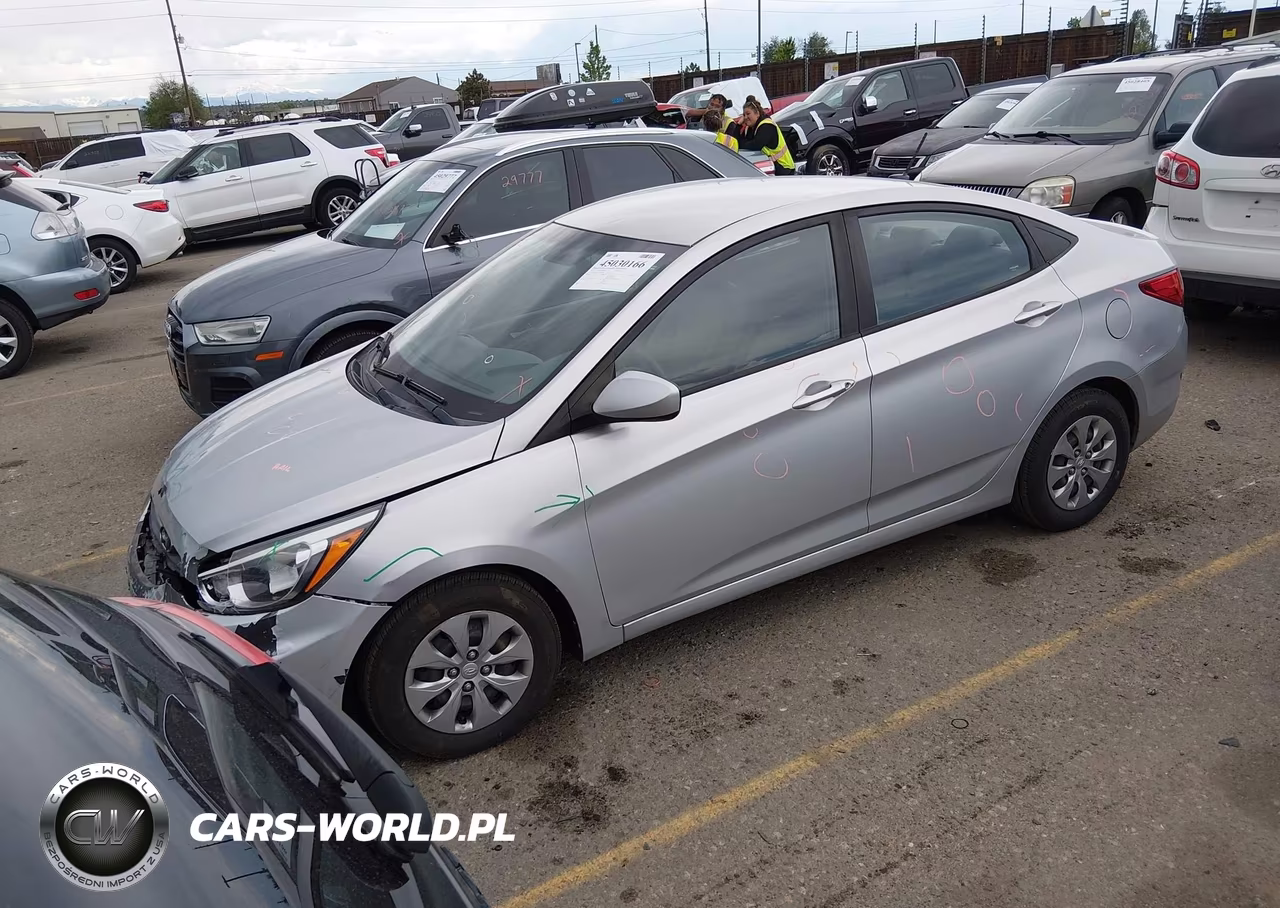2017 Hyundai Accent Se VIN:KMHCT4AE3HU318569 - 2