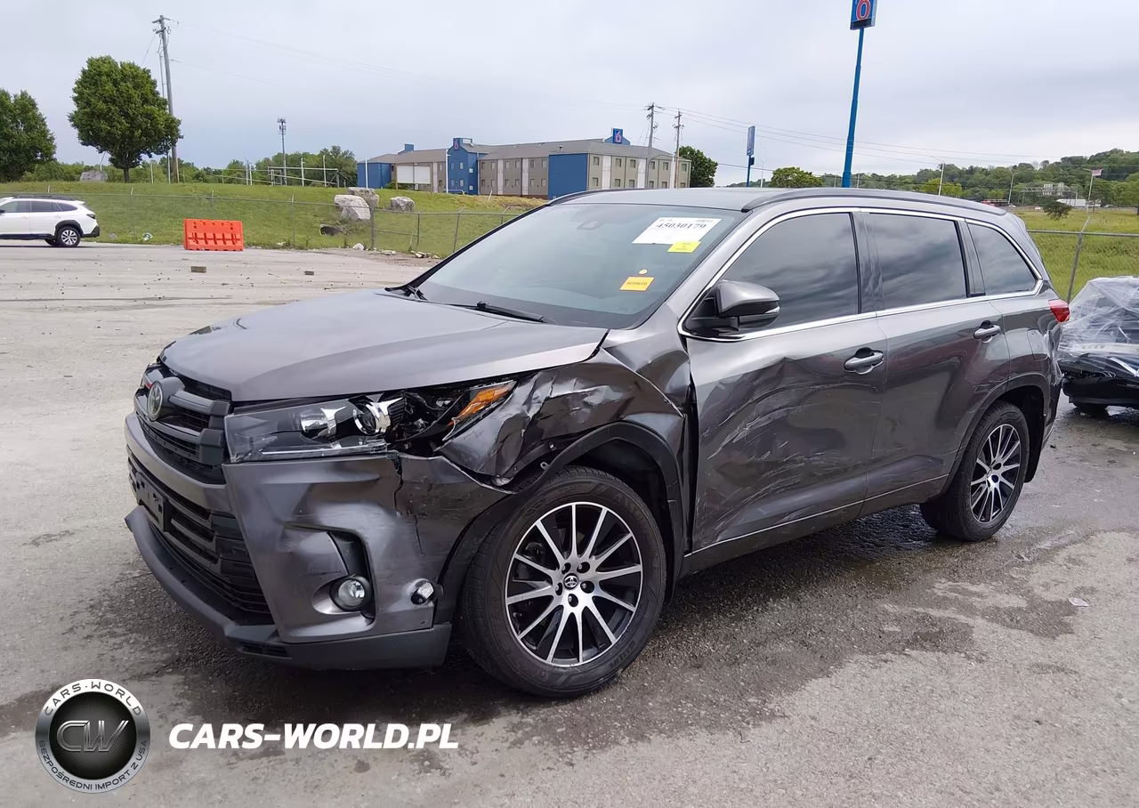 2018 Toyota Highlander Se VIN:5TDJZRFH8JS540917 - 2