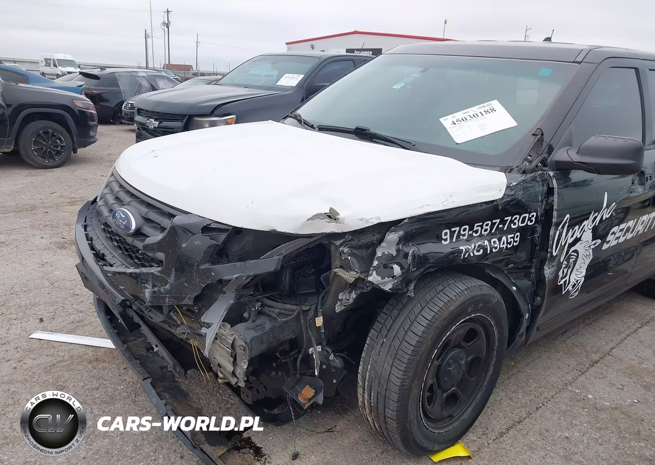 2017 Ford Utility Police Interceptor VIN:1FM5K8AT2HGA77443 - 6