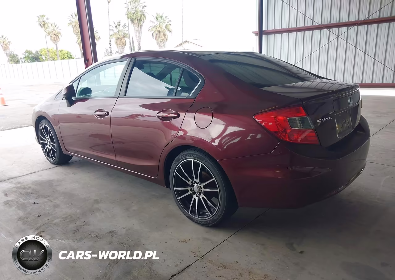 2012 Honda Civic Lx VIN:19XFB2F54CE357292 - 3
