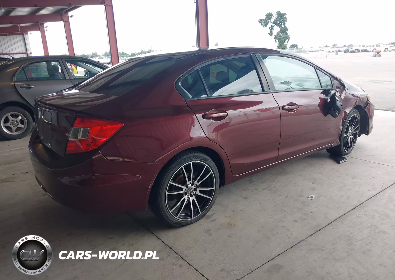 2012 Honda Civic Lx VIN:19XFB2F54CE357292 - 4
