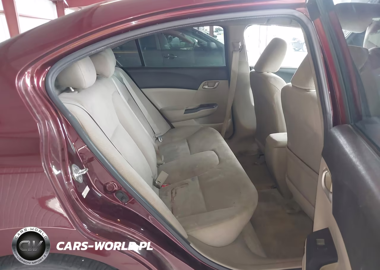 2012 Honda Civic Lx VIN:19XFB2F54CE357292 - 8
