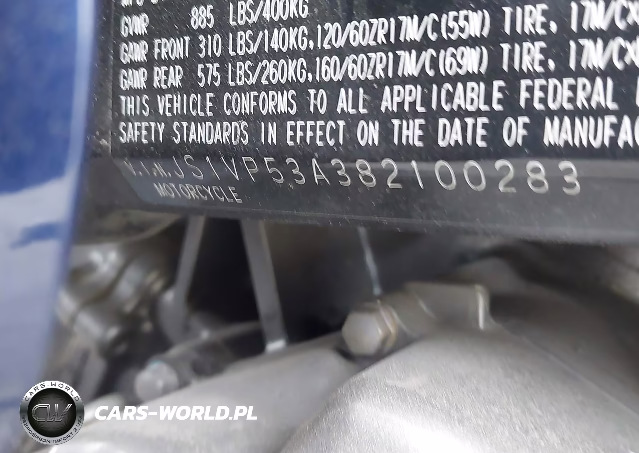 2008 Suzuki Sv650 VIN:JS1VP53A382100283 - 10