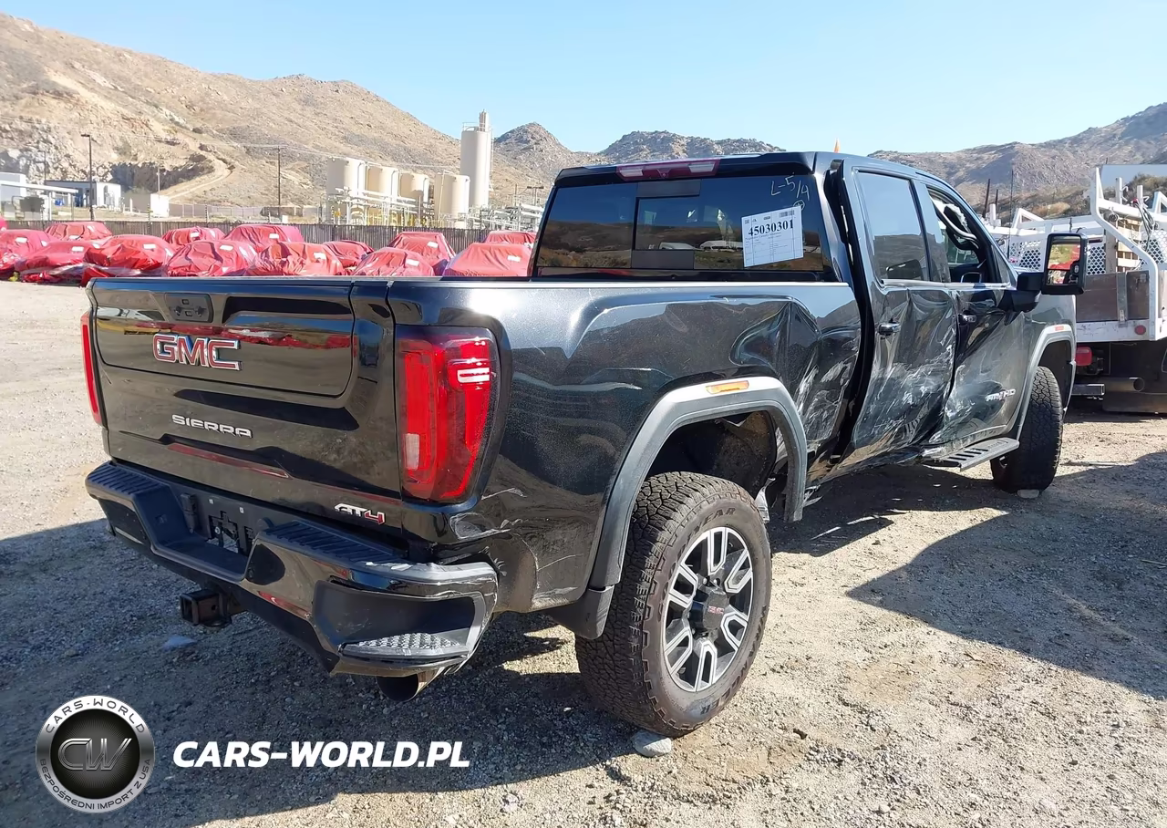 2022 GMC Sierra 2500Hd 4Wd Standard Bed At4 VIN:1GT49PEY3NF220820 - 4