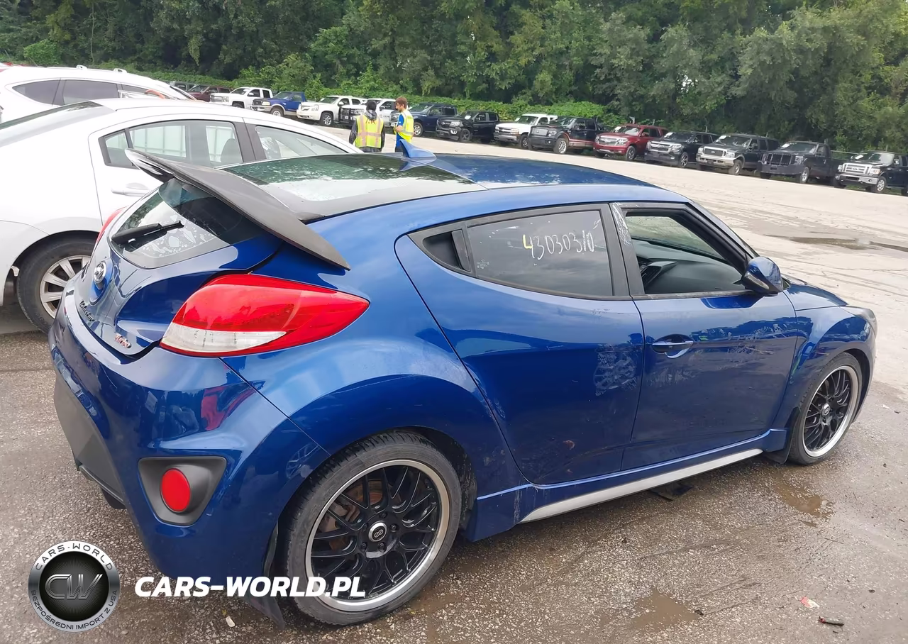 2015 Hyundai Veloster Turbo VIN:KMHTC6AE7FU241858 - 11