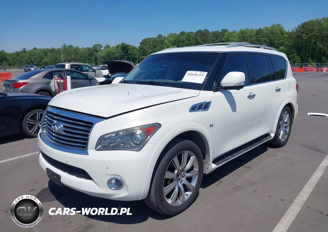 2014 Infiniti Qx80 VIN:JN8AZ2NE7E9067664 - 2
