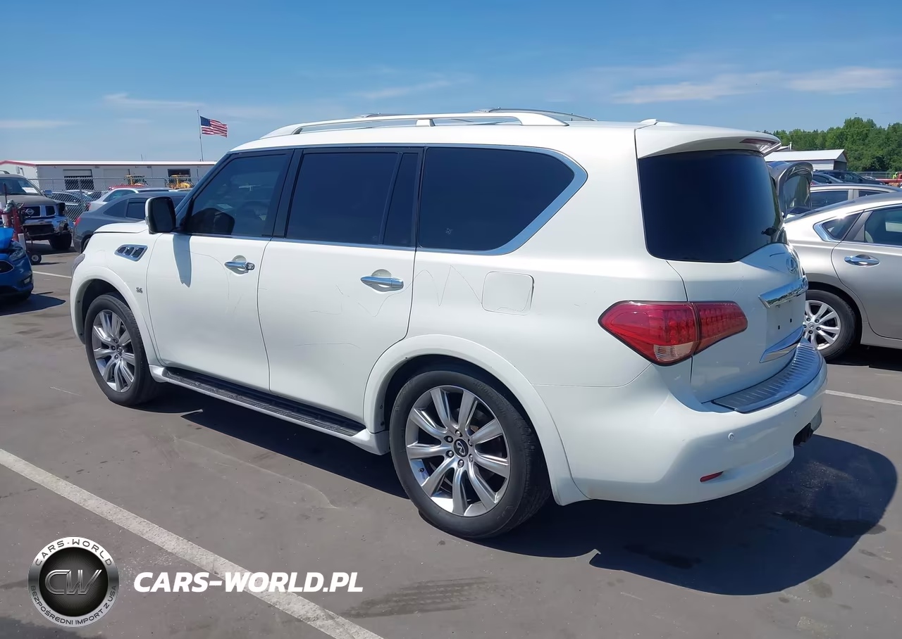 2014 Infiniti Qx80 VIN:JN8AZ2NE7E9067664 - 3