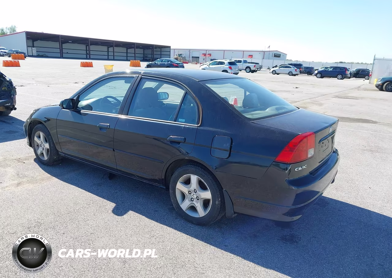 2004 Honda Civic Ex VIN:1HGES26784L018087 - 3
