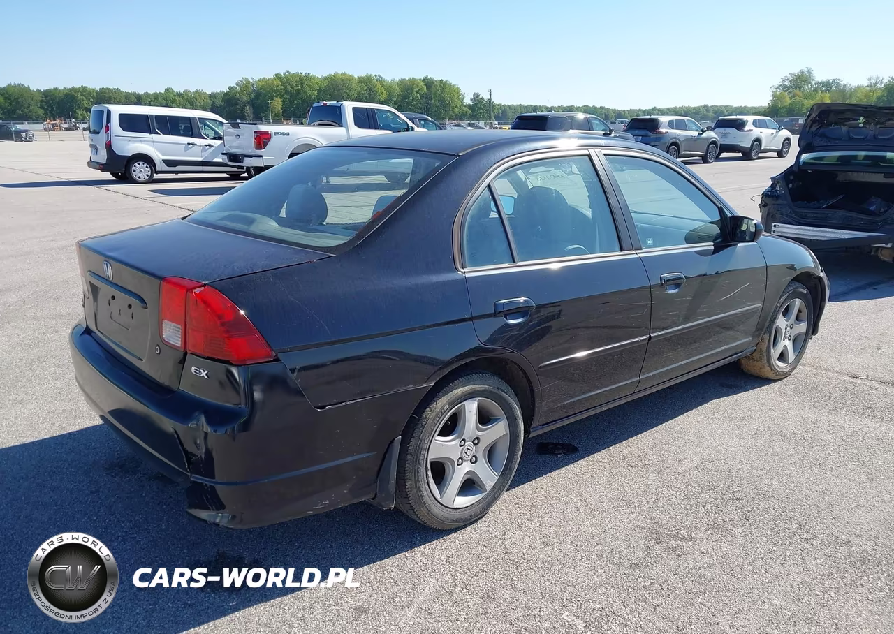 2004 Honda Civic Ex VIN:1HGES26784L018087 - 4