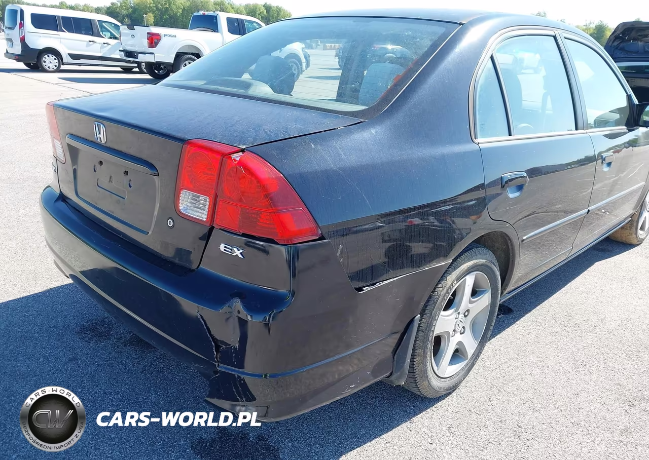 2004 Honda Civic Ex VIN:1HGES26784L018087 - 6