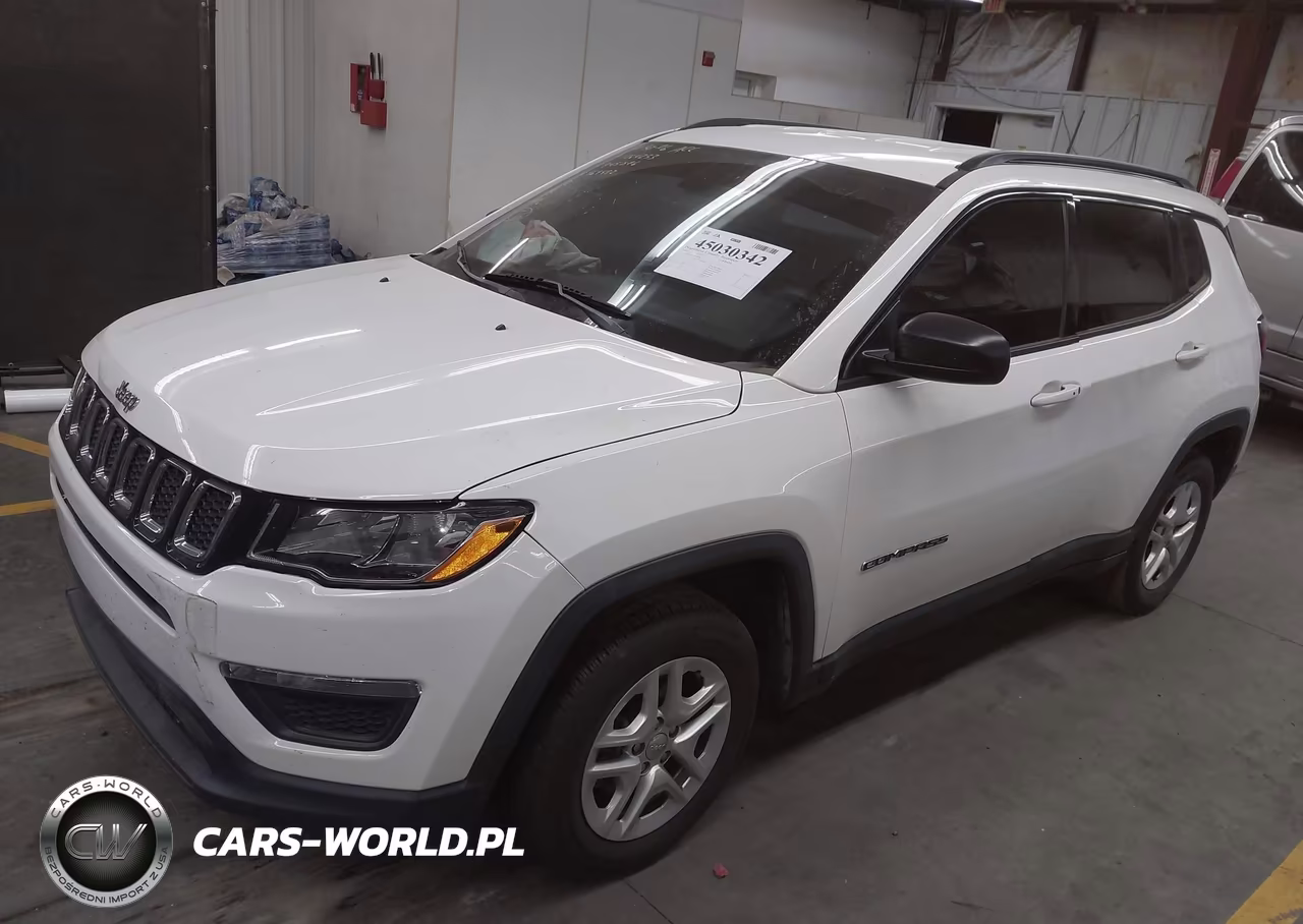 2018 Jeep Compass Sport Fwd VIN:3C4NJCAB7JT469482 - 2