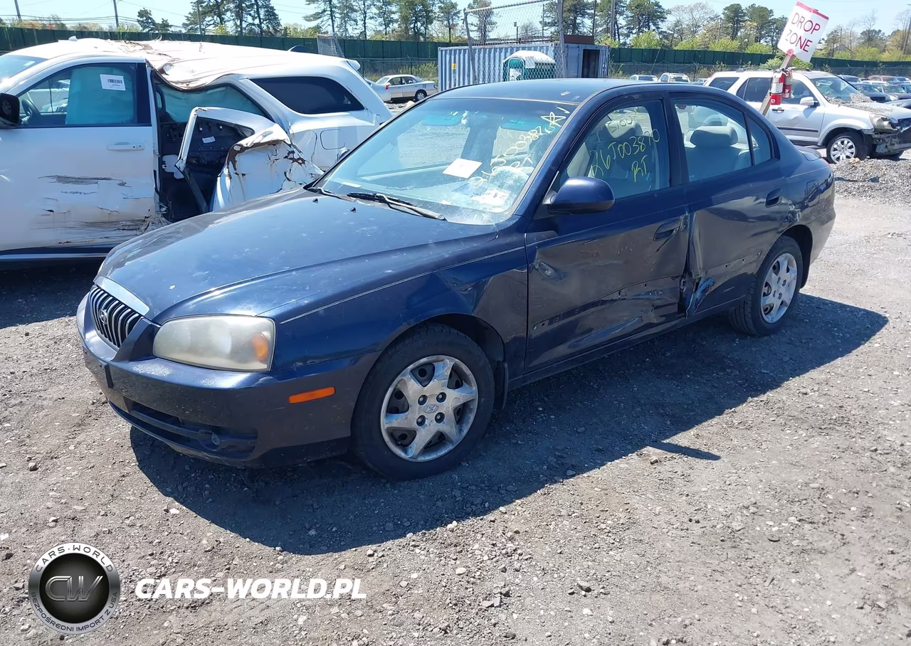 2006 Hyundai Elantra Gls-Limited VIN:KMHDN46DX6U304602 - 2
