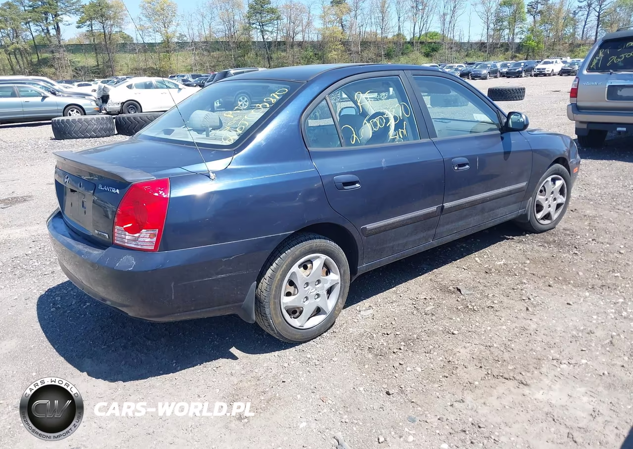 2006 Hyundai Elantra Gls-Limited VIN:KMHDN46DX6U304602 - 4