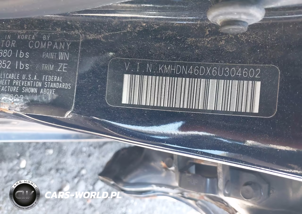 2006 Hyundai Elantra Gls-Limited VIN:KMHDN46DX6U304602 - 9