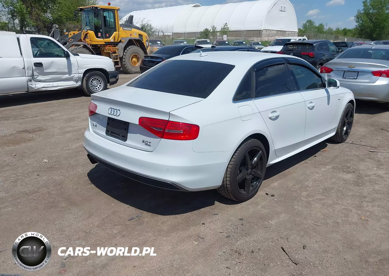 2014 Audi A4 2.0T Premium VIN:WAUHFAFLXEN036553 - 4