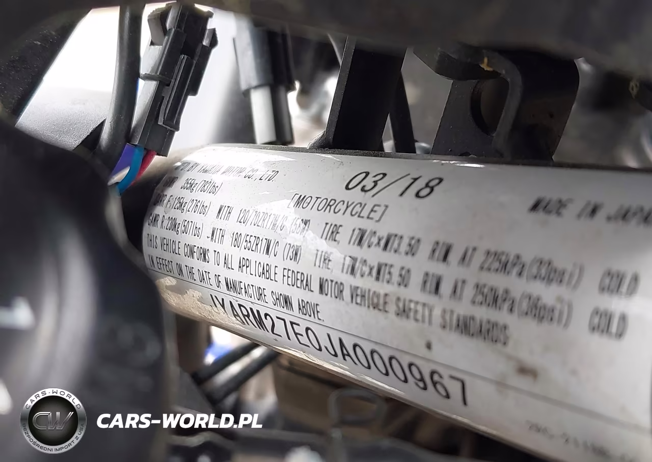 2018 Yamaha Mt07 VIN:JYARM27E0JA000967 - 10