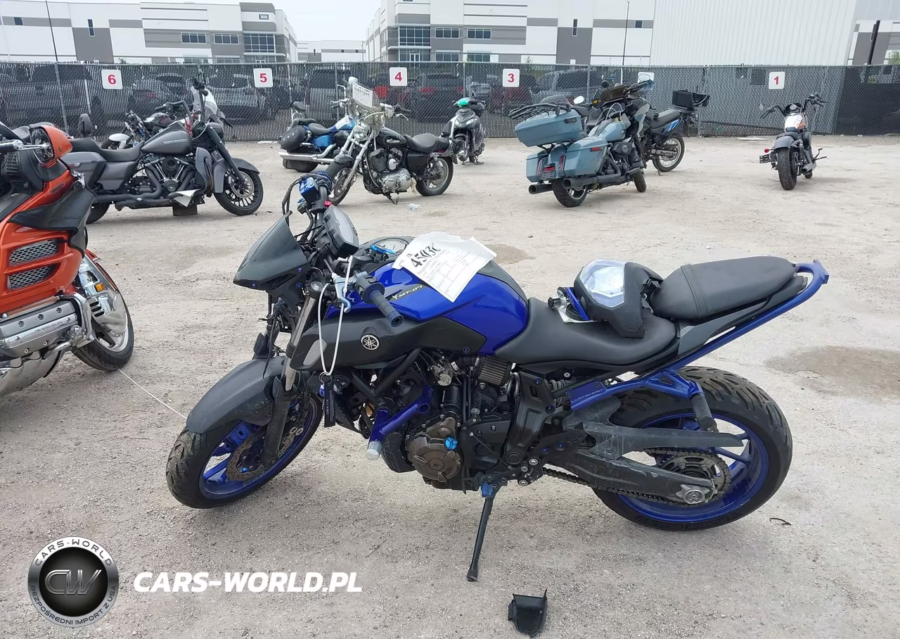 2018 Yamaha Mt07 VIN:JYARM27E0JA000967 - 13