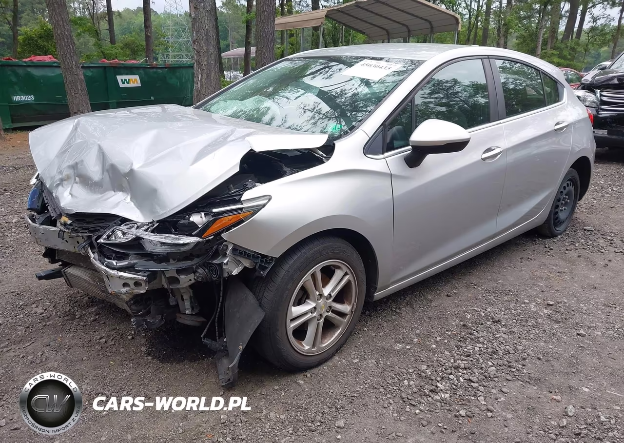 2017 Chevrolet Cruze Lt Auto VIN:3G1BE6SM8HS508257 - 2