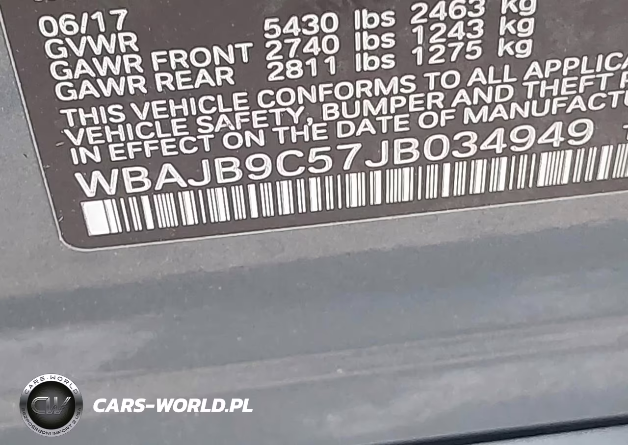 2018 BMW M550I xDrive VIN:WBAJB9C57JB034949 - 9