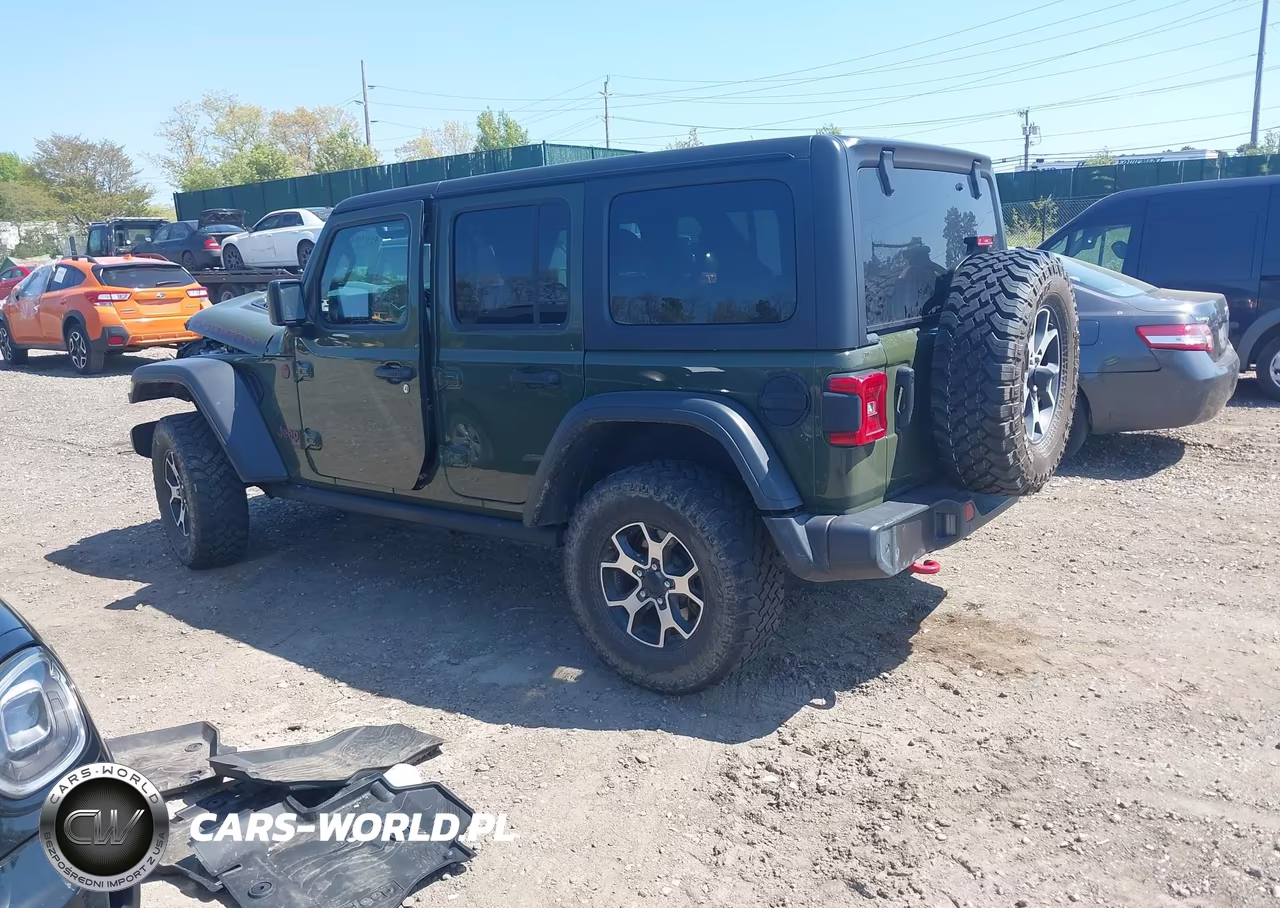 2021 Jeep Wrangler Unlimited Rubicon 4X4 VIN:1C4HJXFG4MW615392 - 3