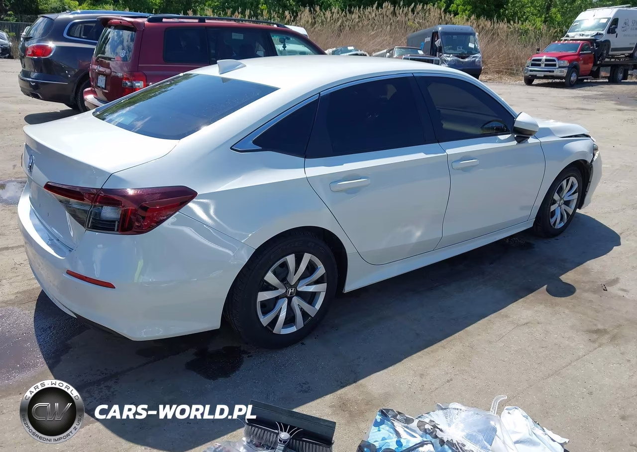 2025 Honda Civic Lx VIN:2HGFE2F27SH532068 - 4