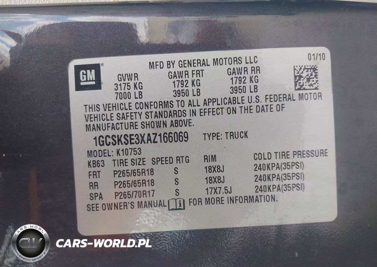2010 Chevrolet Silverado 1500 Lt VIN:1GCSKSE3XAZ166069 - 9