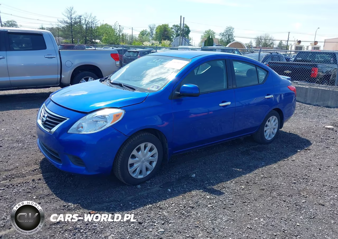 2014 Nissan Versa 1.6 Sv VIN:3N1CN7AP6EL865507 - 2
