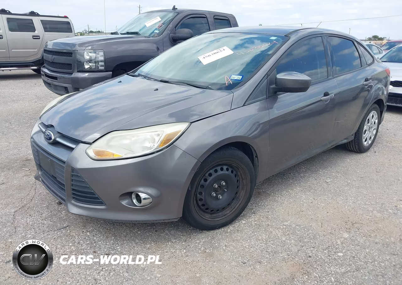 2012 Ford Focus Se VIN:1FAHP3F21CL456462 - 2