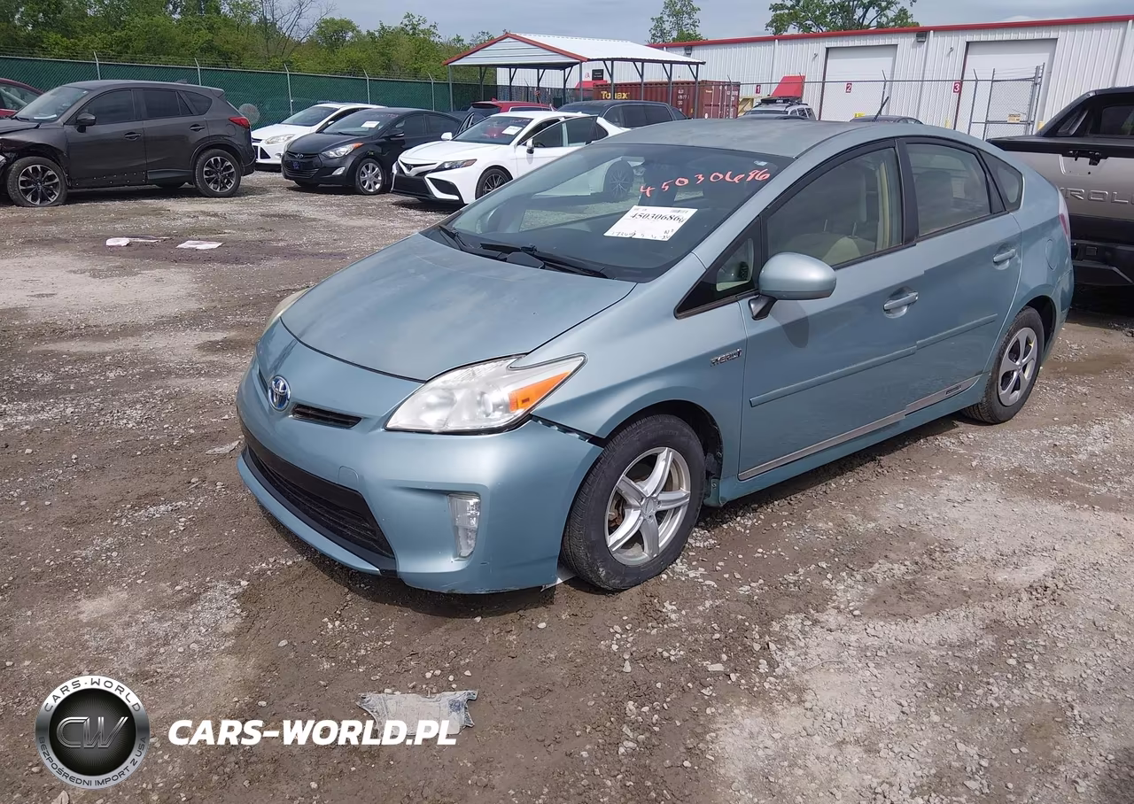 2013 Toyota Prius Three VIN:JTDKN3DU7D1639114 - 2