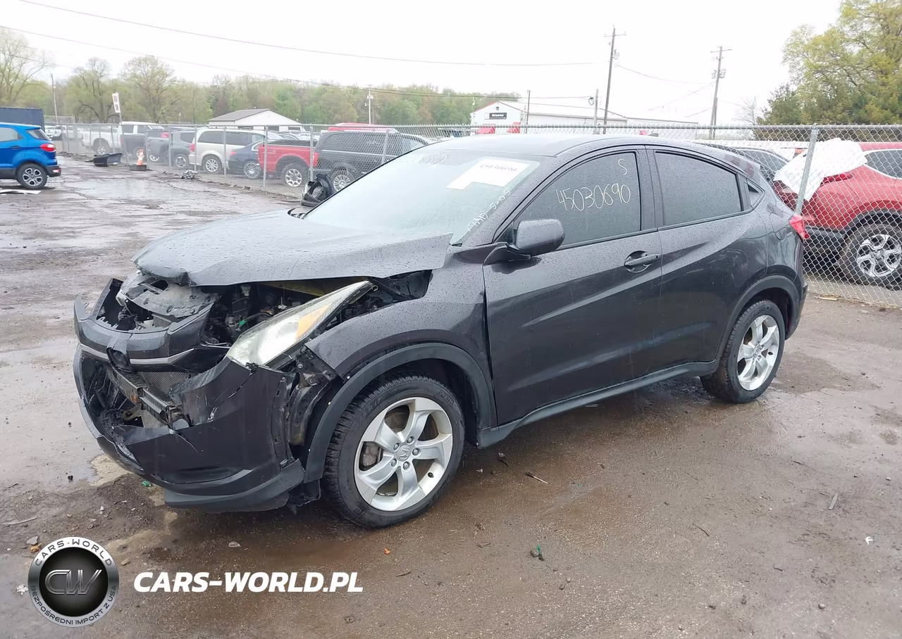 2016 Honda Hr-V Lx VIN:3CZRU5H35GM717423 - 2